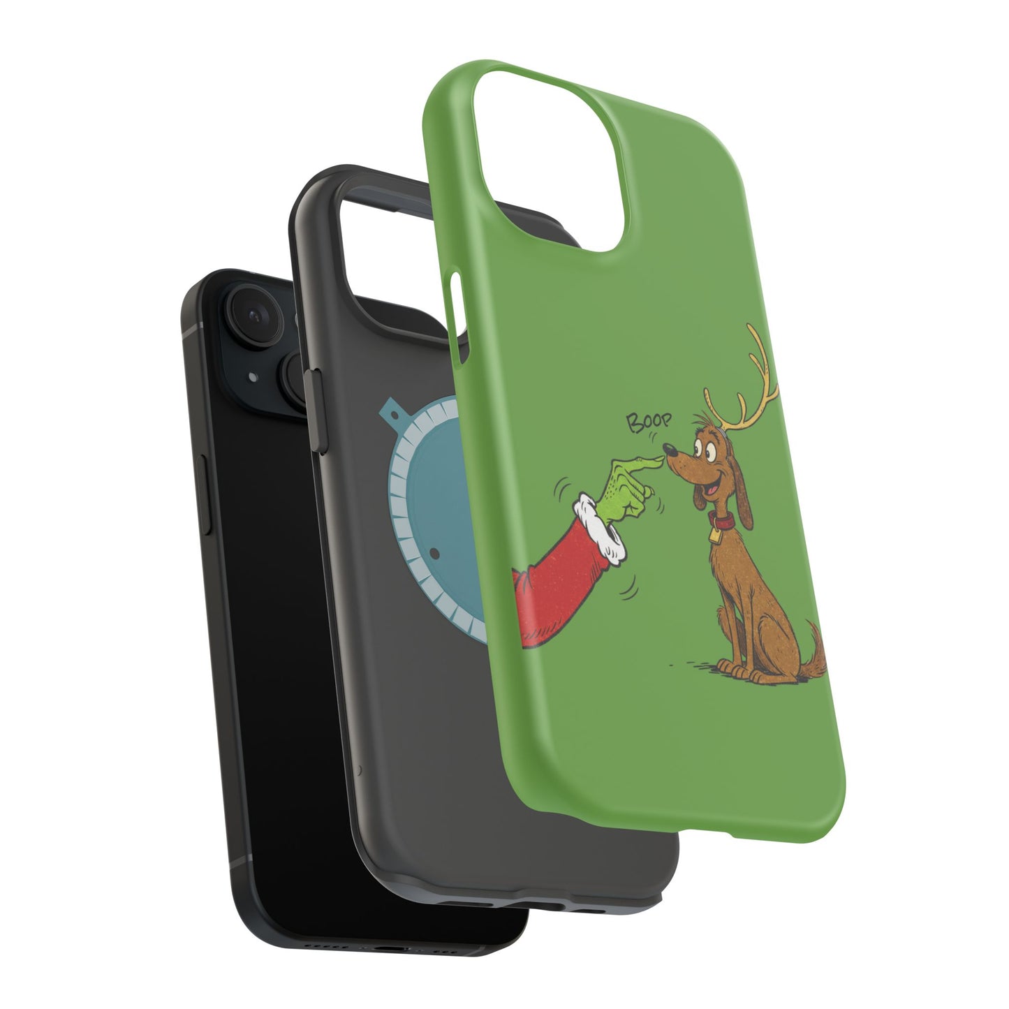 Grinch Boop Magnetic Impact-Resistant Cases
