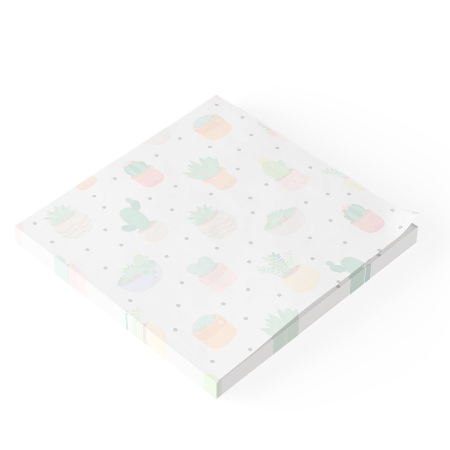 Cactus Post-it® Note Pads — Cute Succulent Sticky Notes