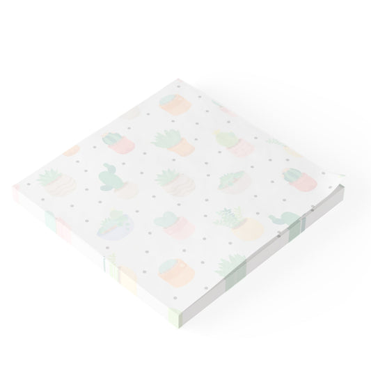 Cactus Post-it® Note Pads — Cute Succulent Sticky Notes