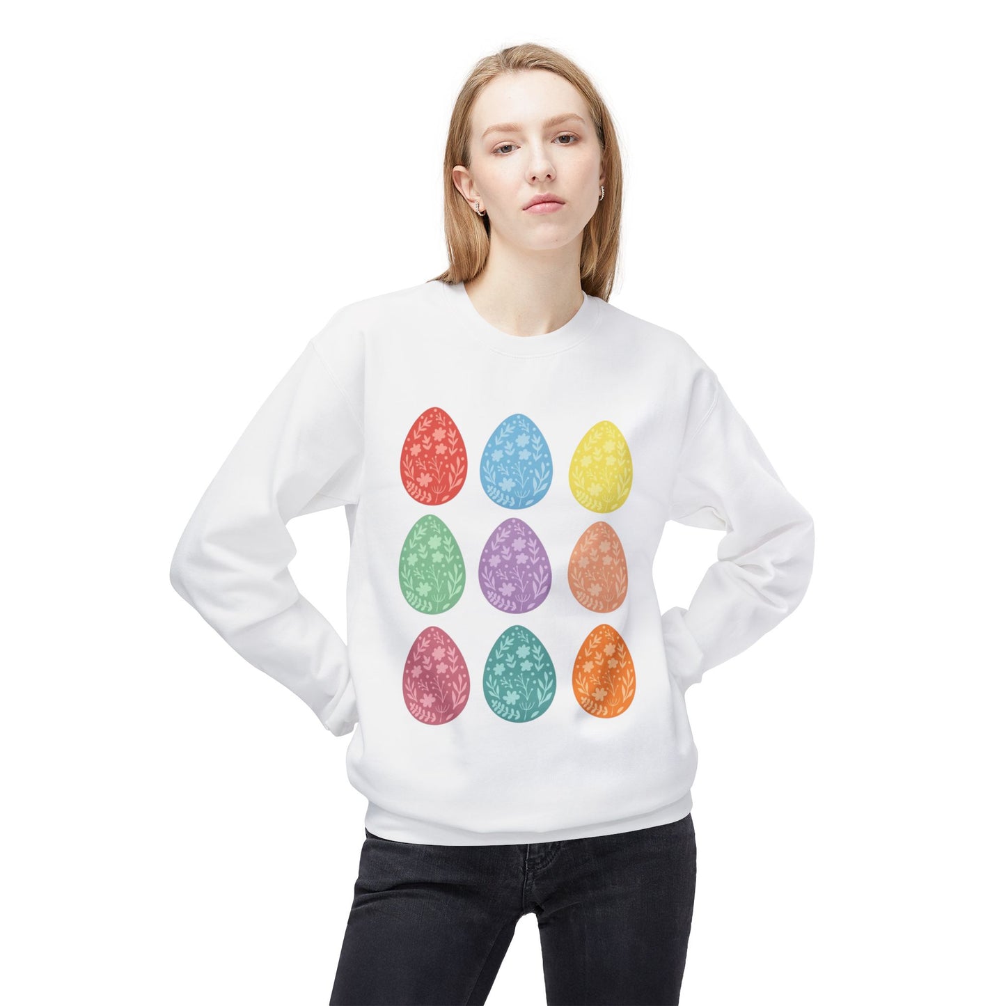 Vintage Easter Eggs Sweatshirt