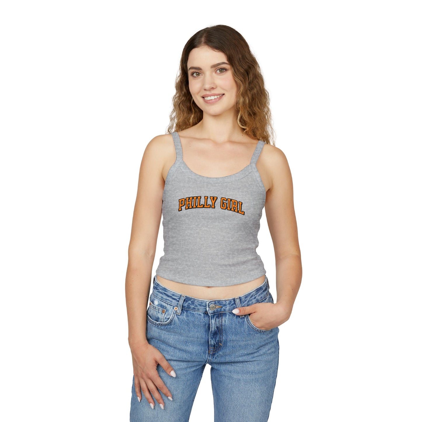 Philly Girl Spaghetti Strap Tank Top