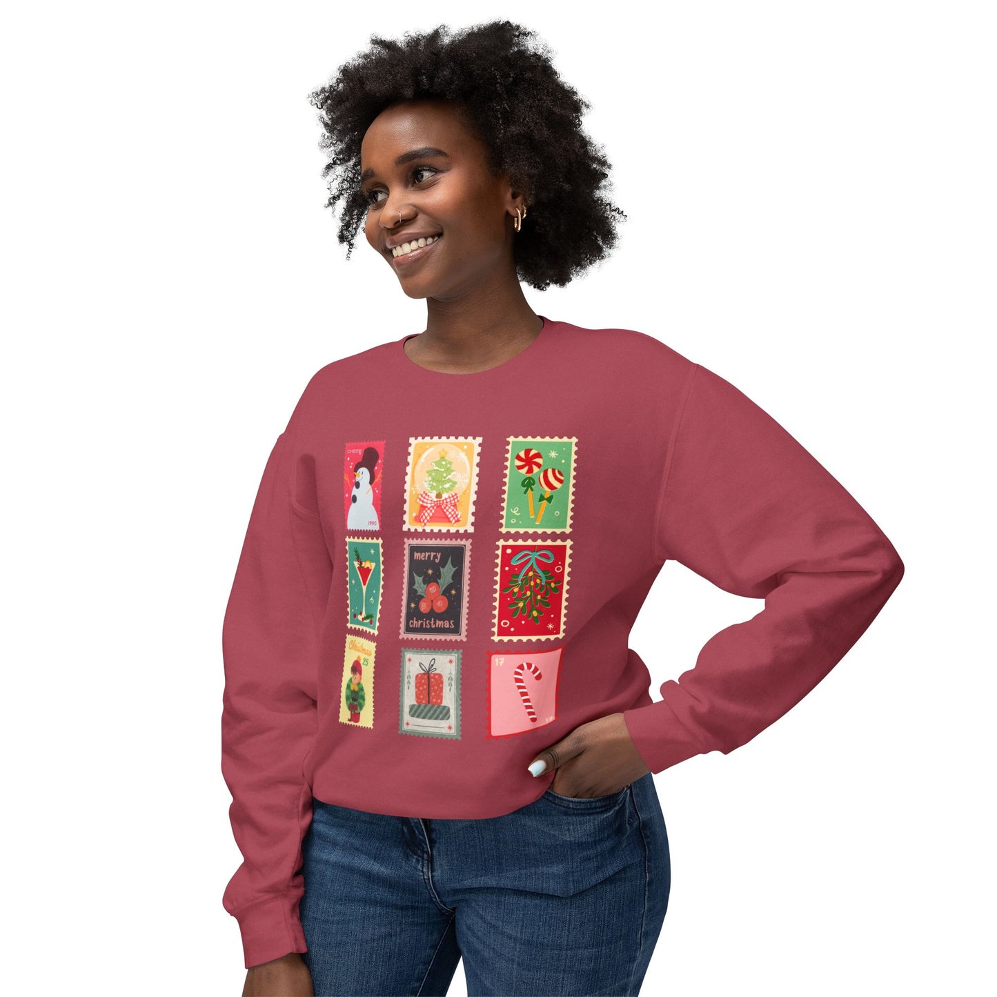 Christmas Stamp Sweatshirt