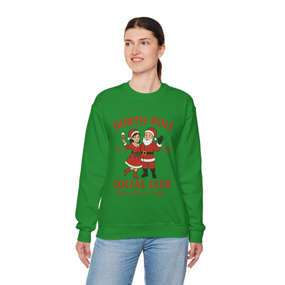 Santa Social Sweatshirt