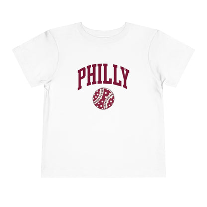 PHILLY Baseball Toddler Short Sleeve Tee