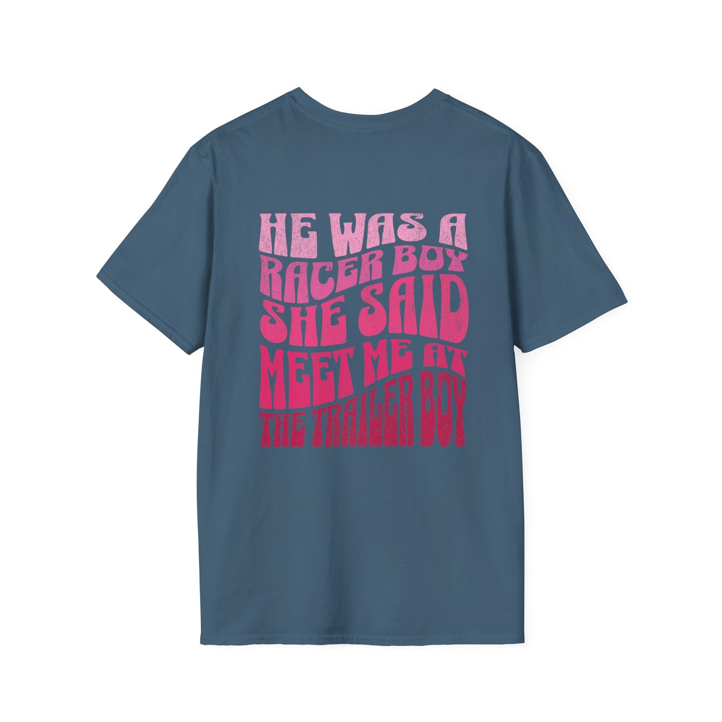 Racer Boy Pink T-Shirt