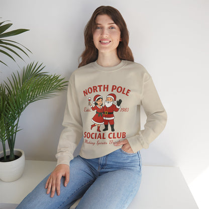 Santa Social Sweatshirt