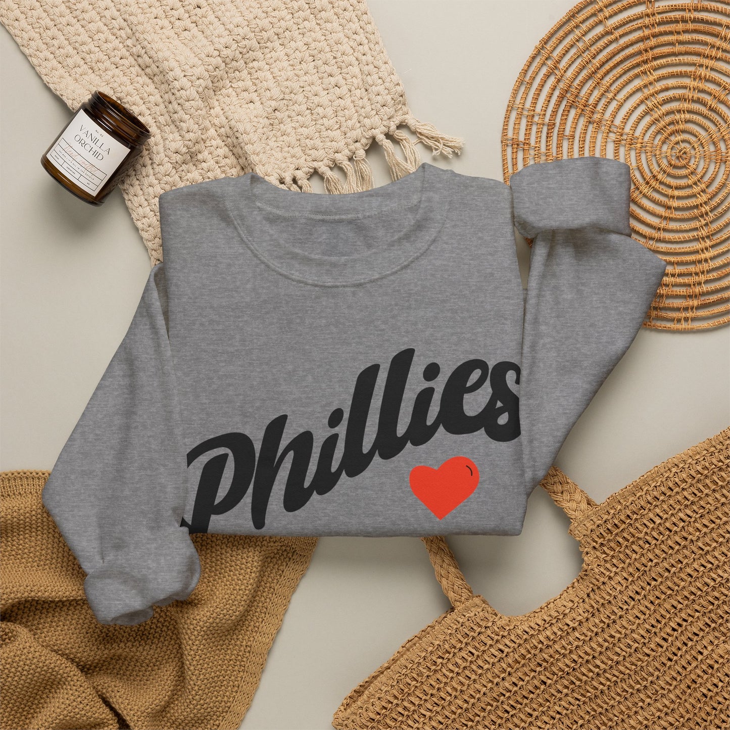Phillies Heart Sweatshirt