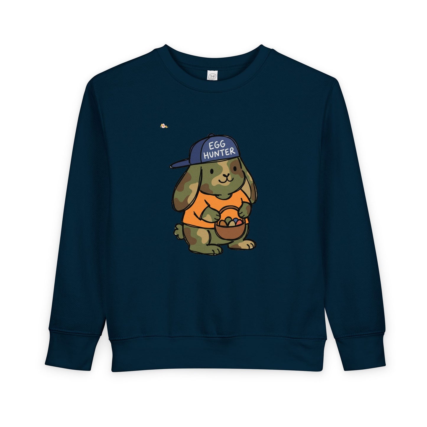 Camo Easter Bunny Toddler Sweatshirt
