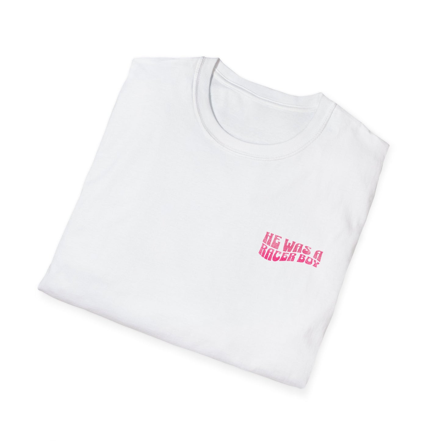 Racer Boy Pink T-Shirt