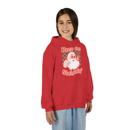 Youth Sleighin' Hooded Sweatshirt