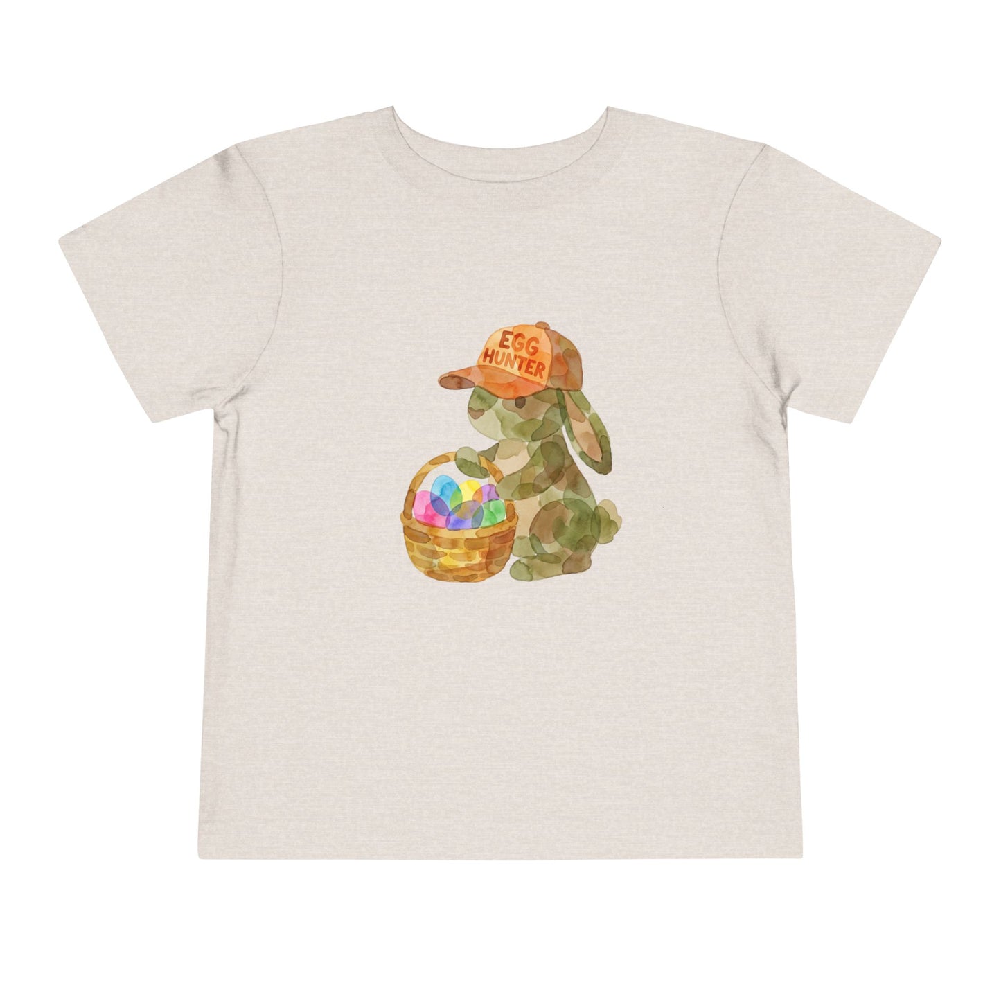 Camo Easter Bunny "Egg Hunter" Toddler Tee