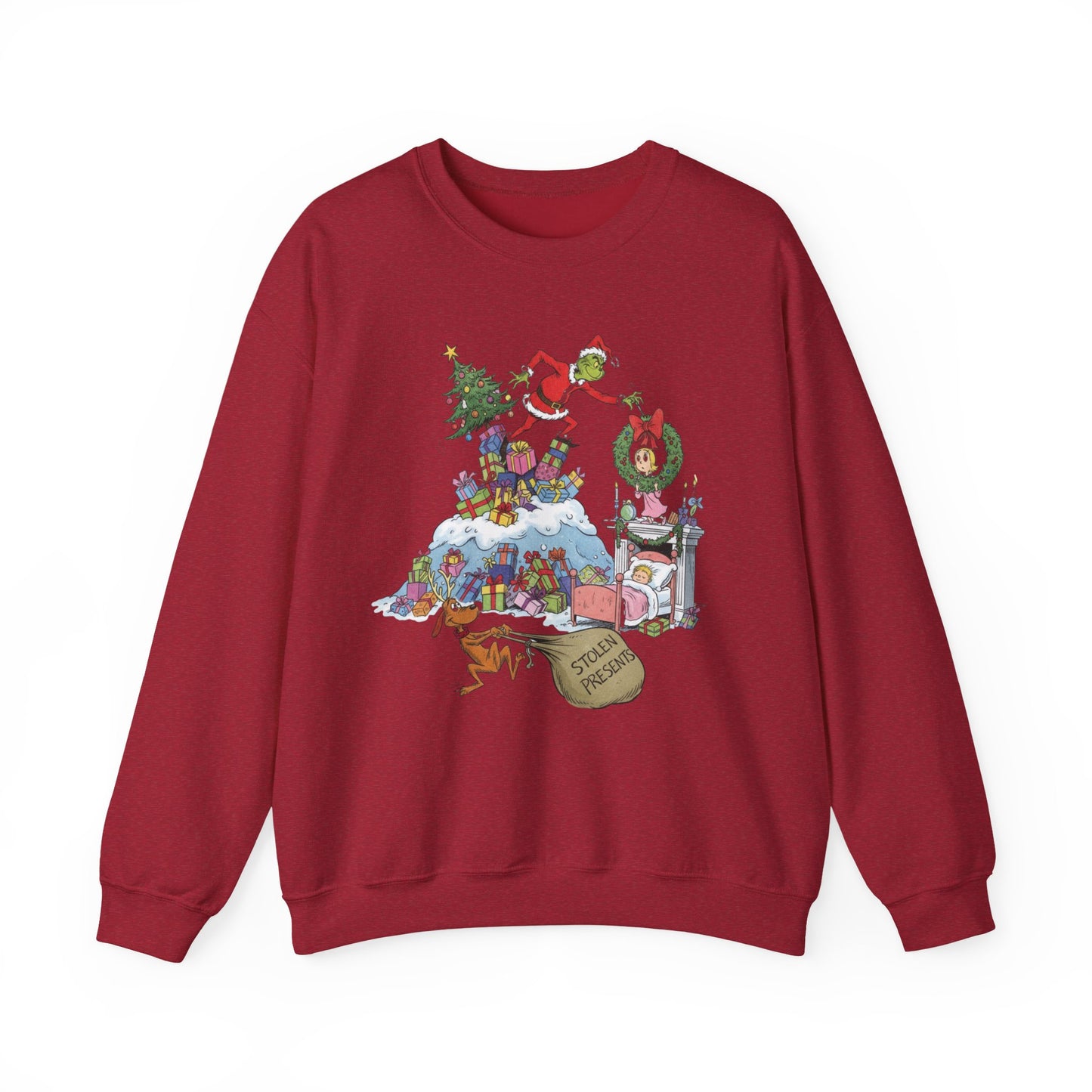 Grinch Presents Unisex Heavy Blend™ Crewneck Sweatshirt
