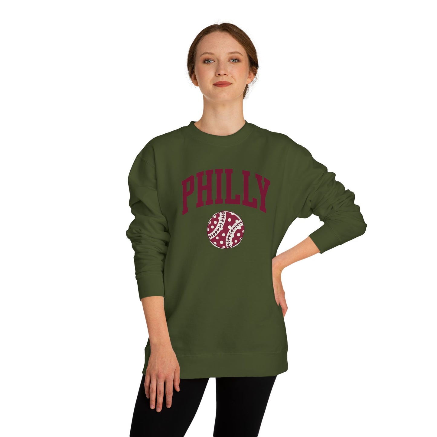 PHILLY Baseball Crew Neck Sweatshirt