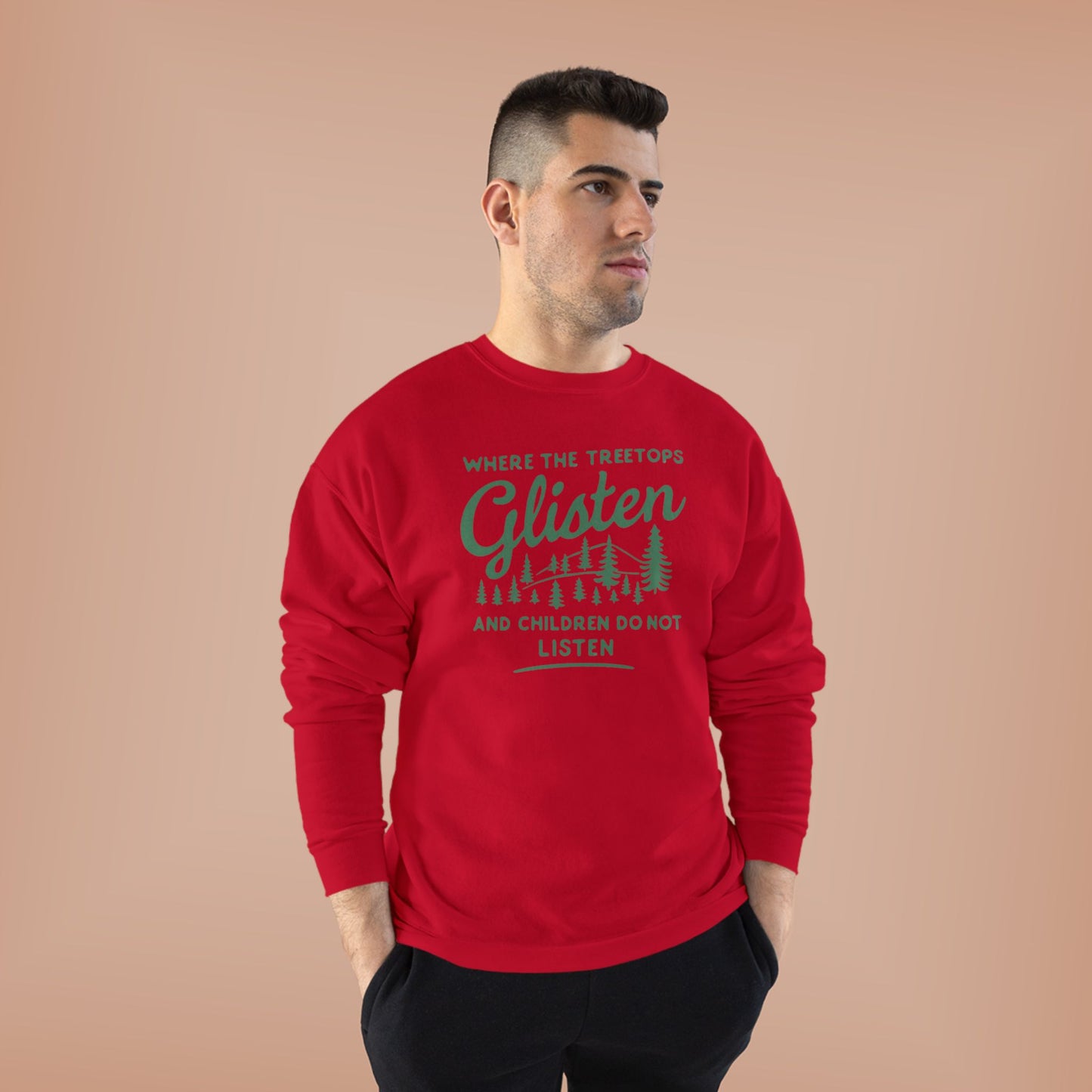 Don't Listen Christmas Sweatshirt
