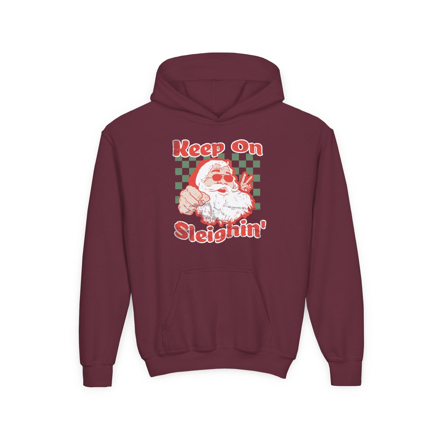 Youth Sleighin' Hooded Sweatshirt