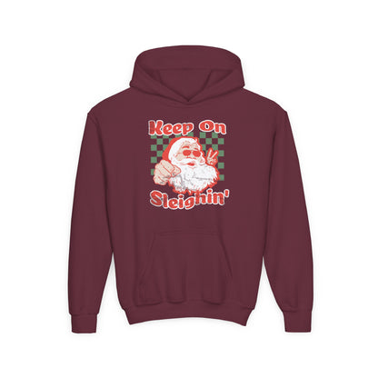 Youth Sleighin' Hooded Sweatshirt