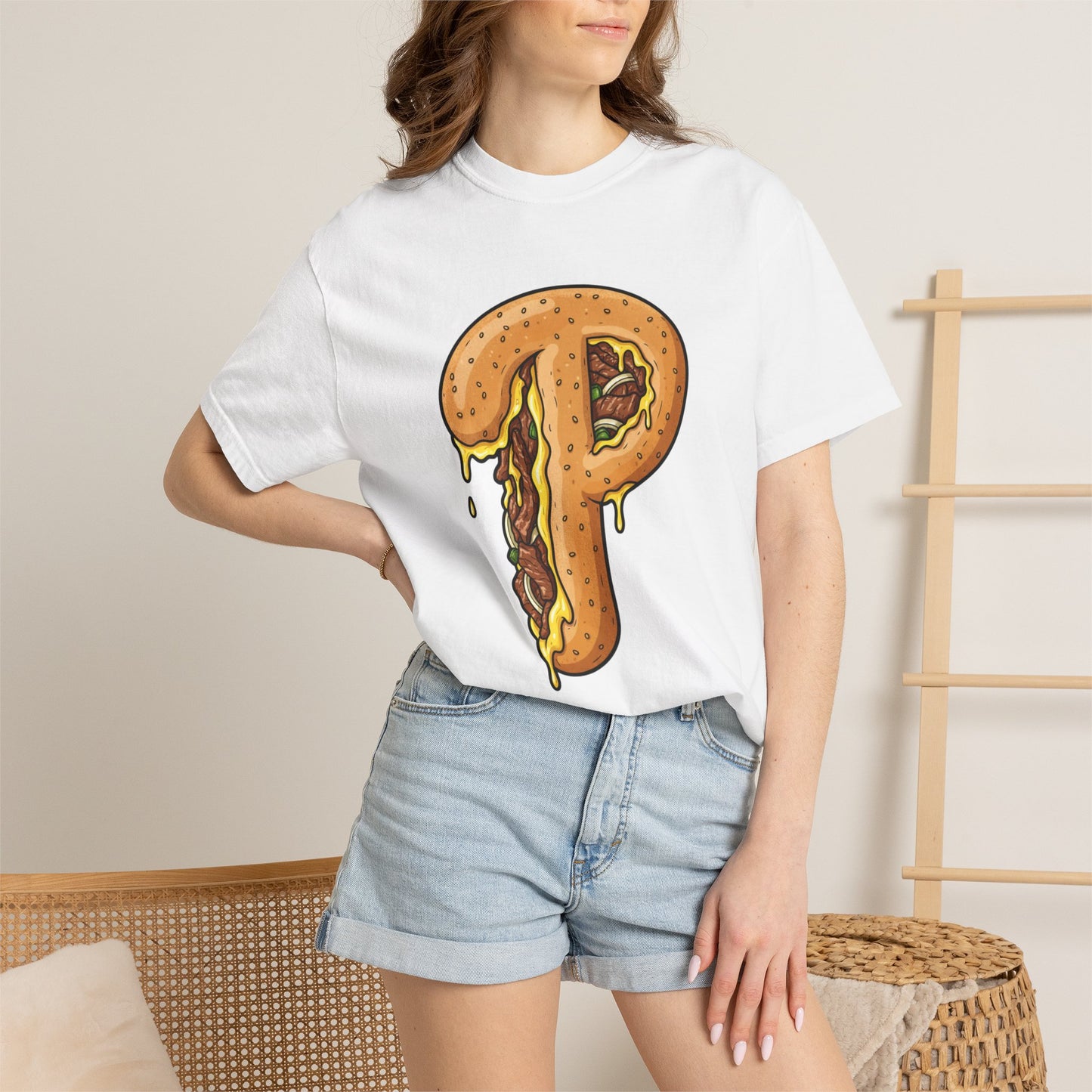 'P' Cheesesteak T-Shirt