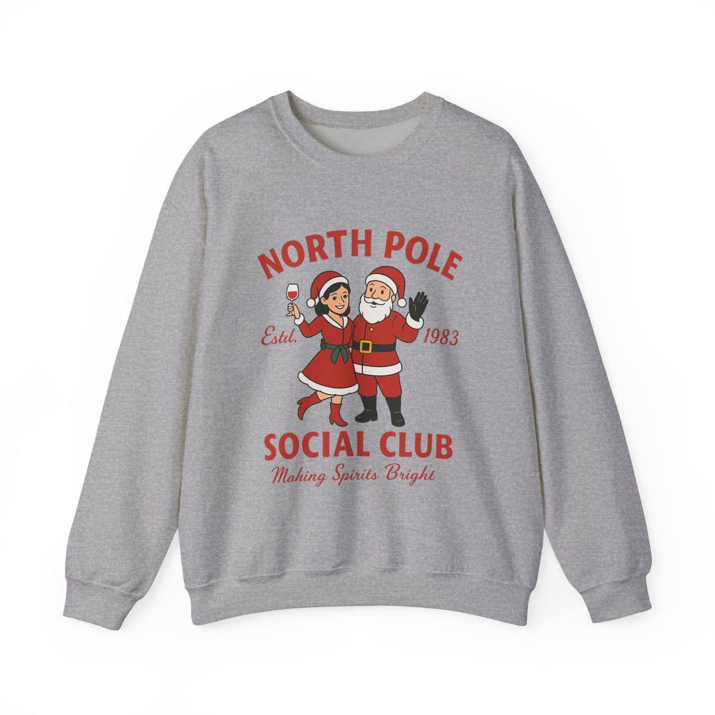 Santa Social Sweatshirt