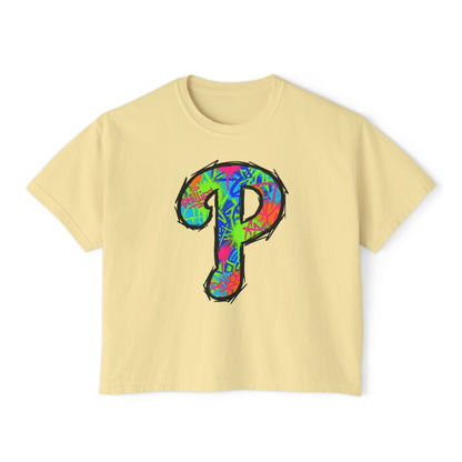 Funky 80s  'P' Retro Print