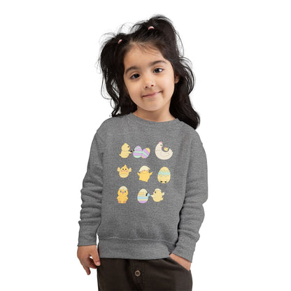 Baby Chick Easter Toddler Sweatshirt