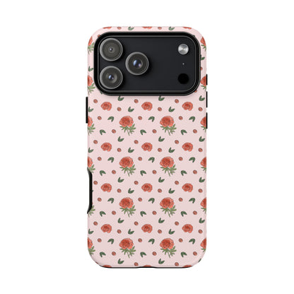 Peony Collage Phone Case