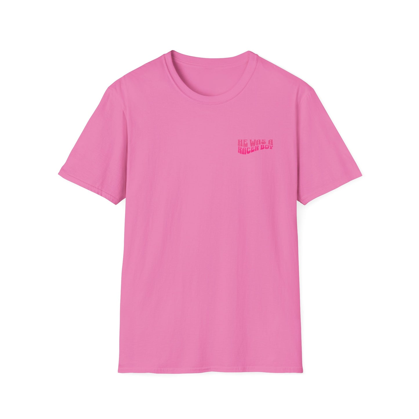 Racer Boy Pink T-Shirt