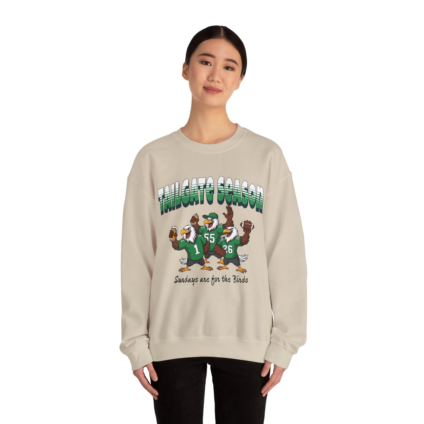 Birds Tailgate Unisex Heavy Blend™ Crewneck Sweatshirt