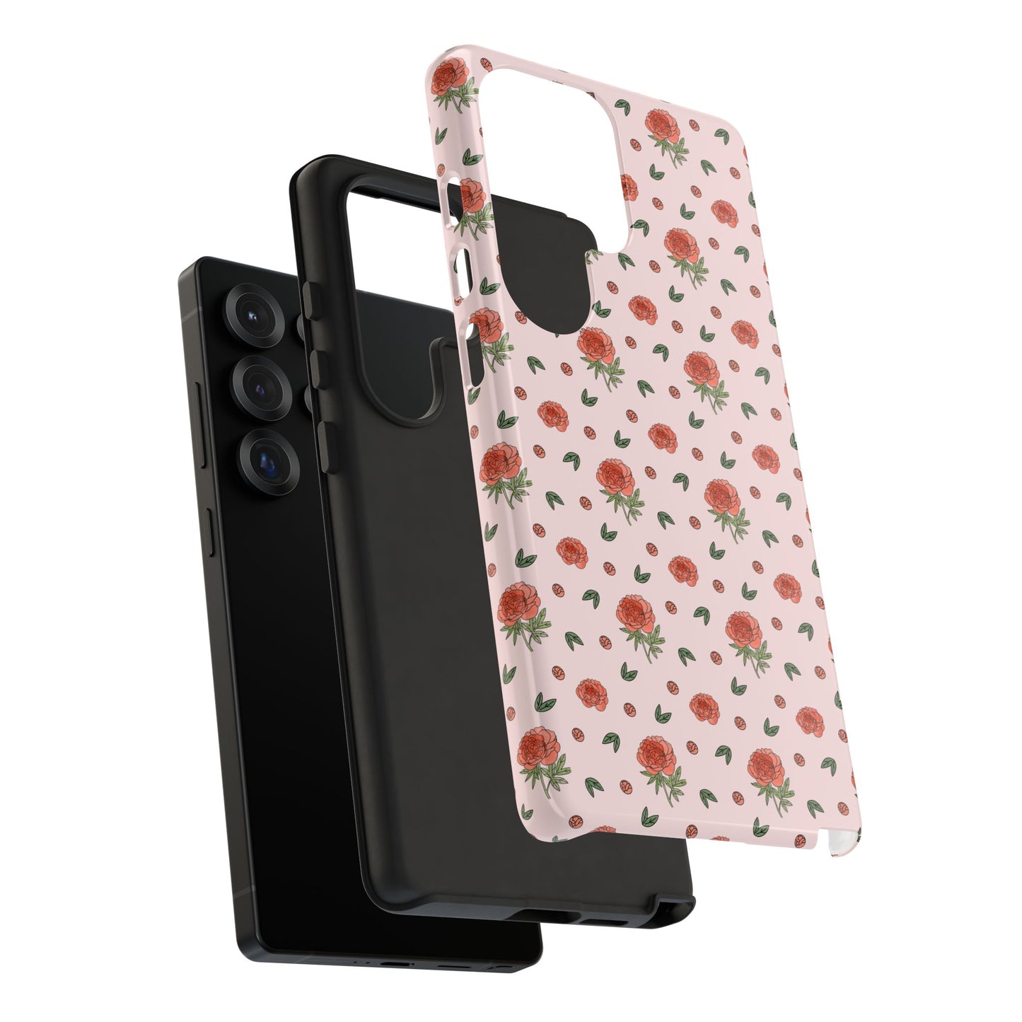 Peony Collage Phone Case