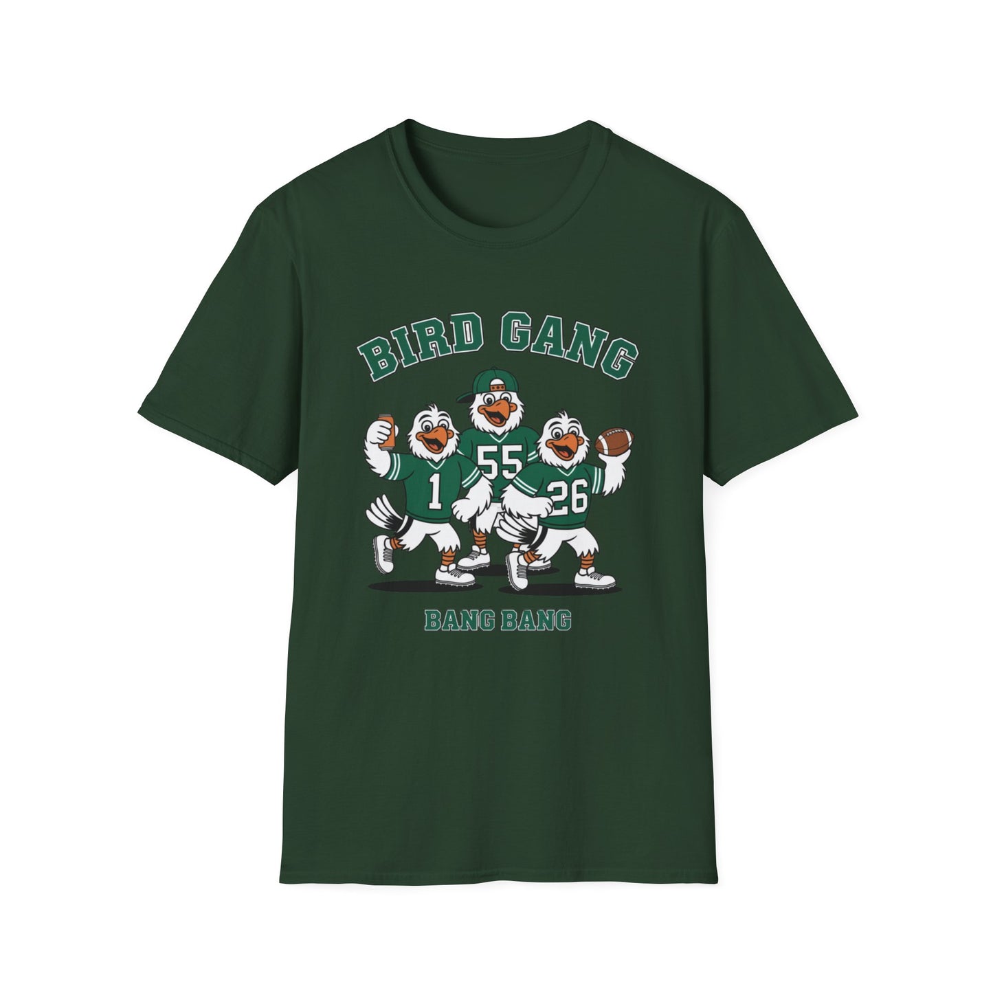 Bird Gang Unisex Softstyle T-Shirt