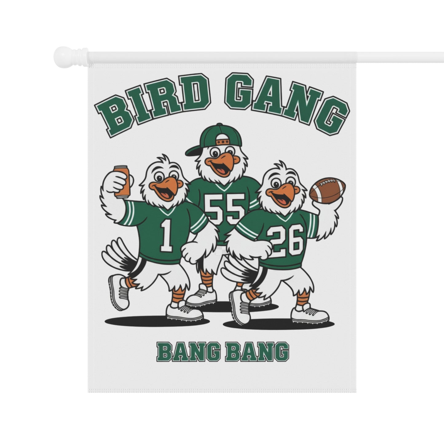 Bird Gang Garden & House Banner