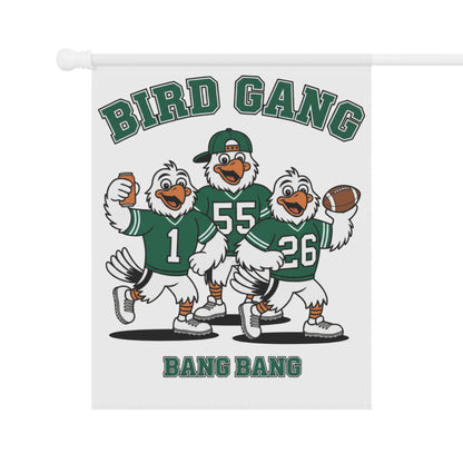 Bird Gang Garden & House Banner