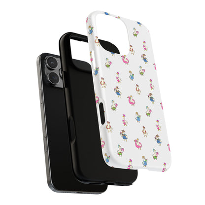 Cute Goose Summer Pattern Tough Magnetic Case