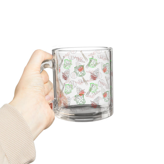 Phillies Glass Mug, 10oz