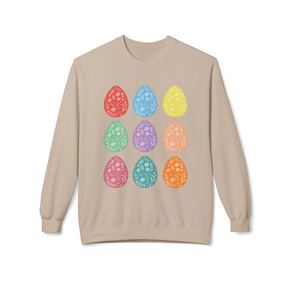 Vintage Easter Eggs Sweatshirt