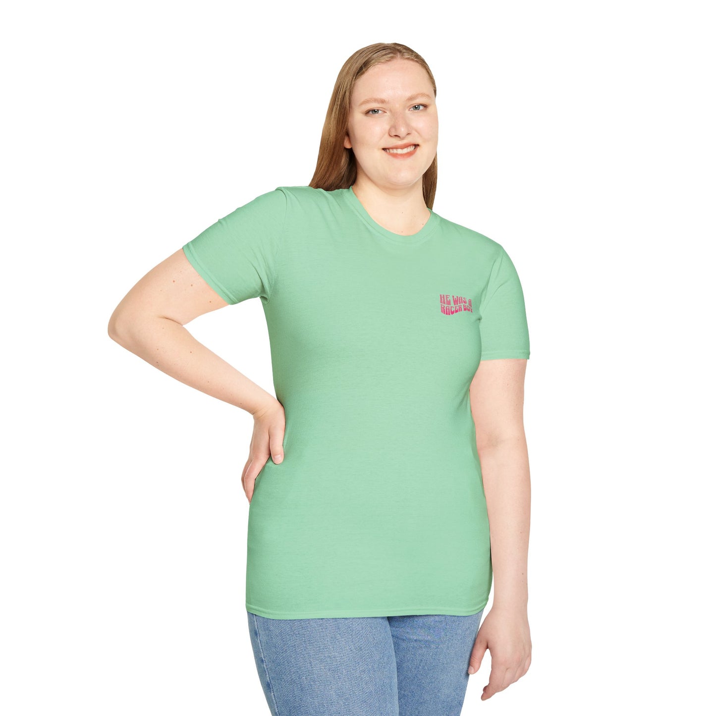 Racer Boy Pink T-Shirt