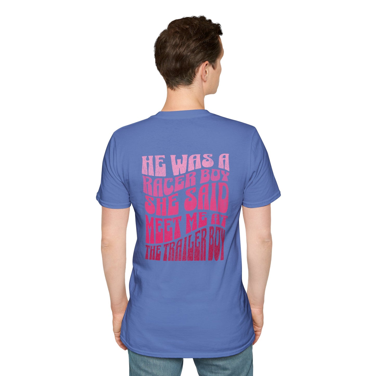 Racer Boy Pink T-Shirt