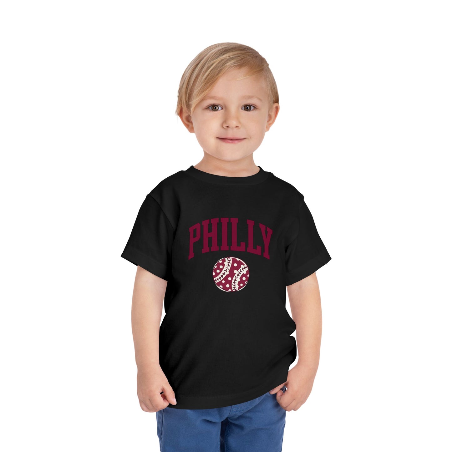 PHILLY Baseball Toddler Short Sleeve Tee