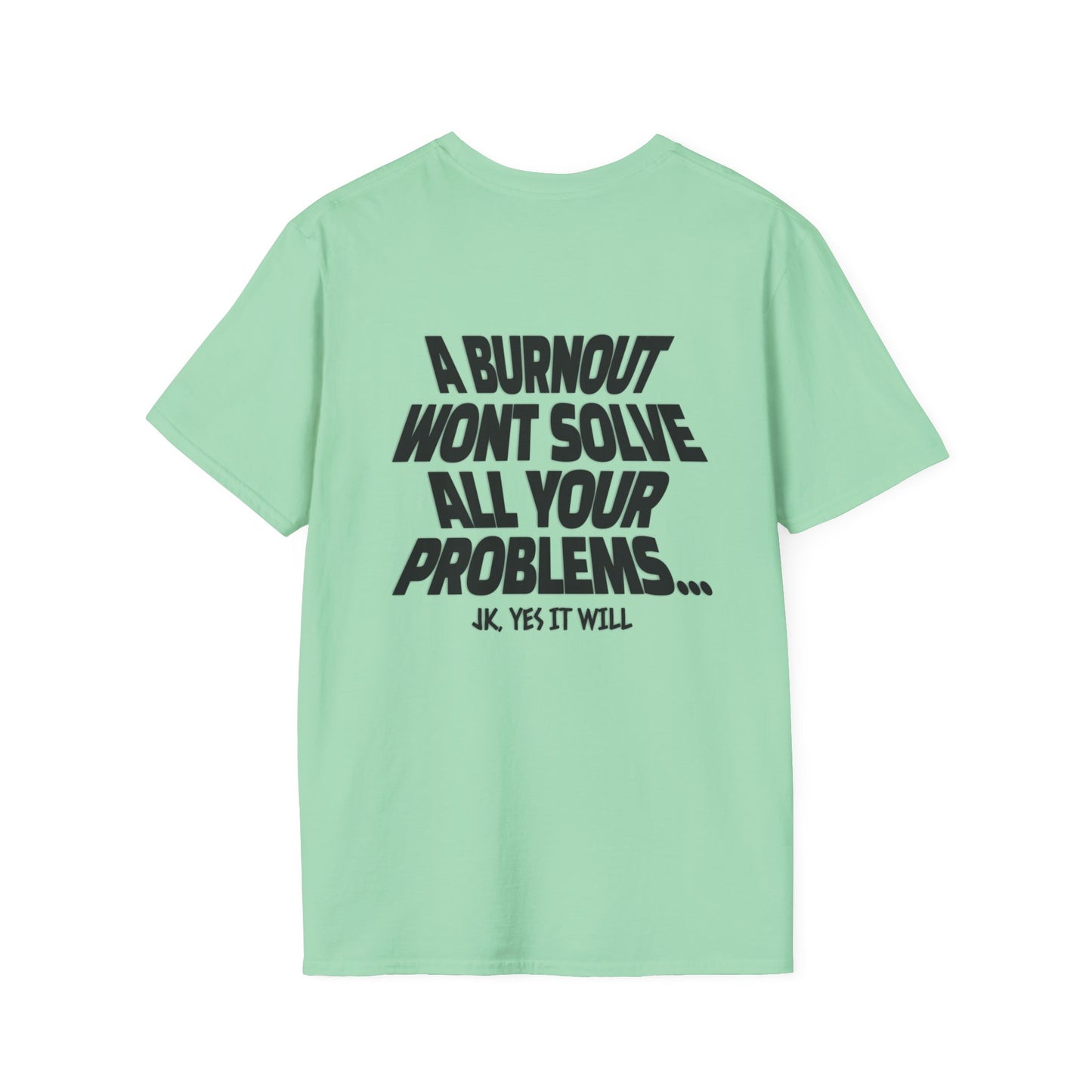 Burnout T-Shirt Black