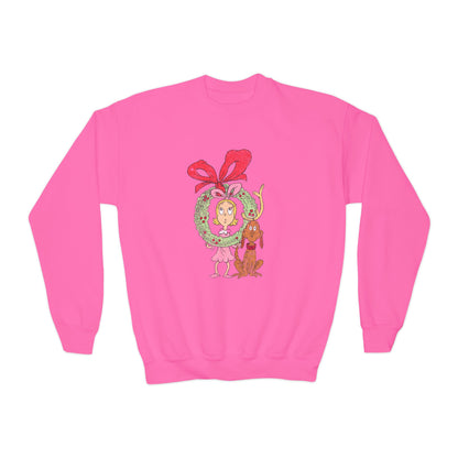 Cindy Lou Youth Crewneck Sweatshirt