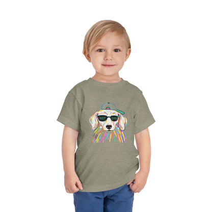 Hot Dog Toddler Short Sleeve Tee