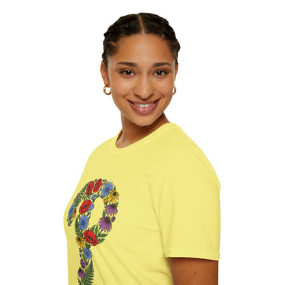 Floral  P T-Shirt