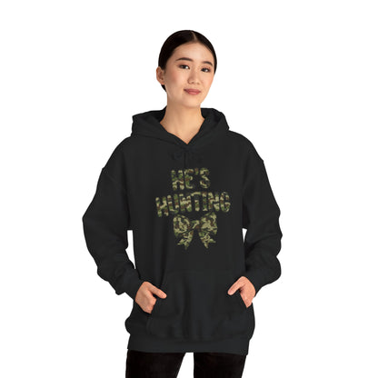 He's Hunting Hoodie