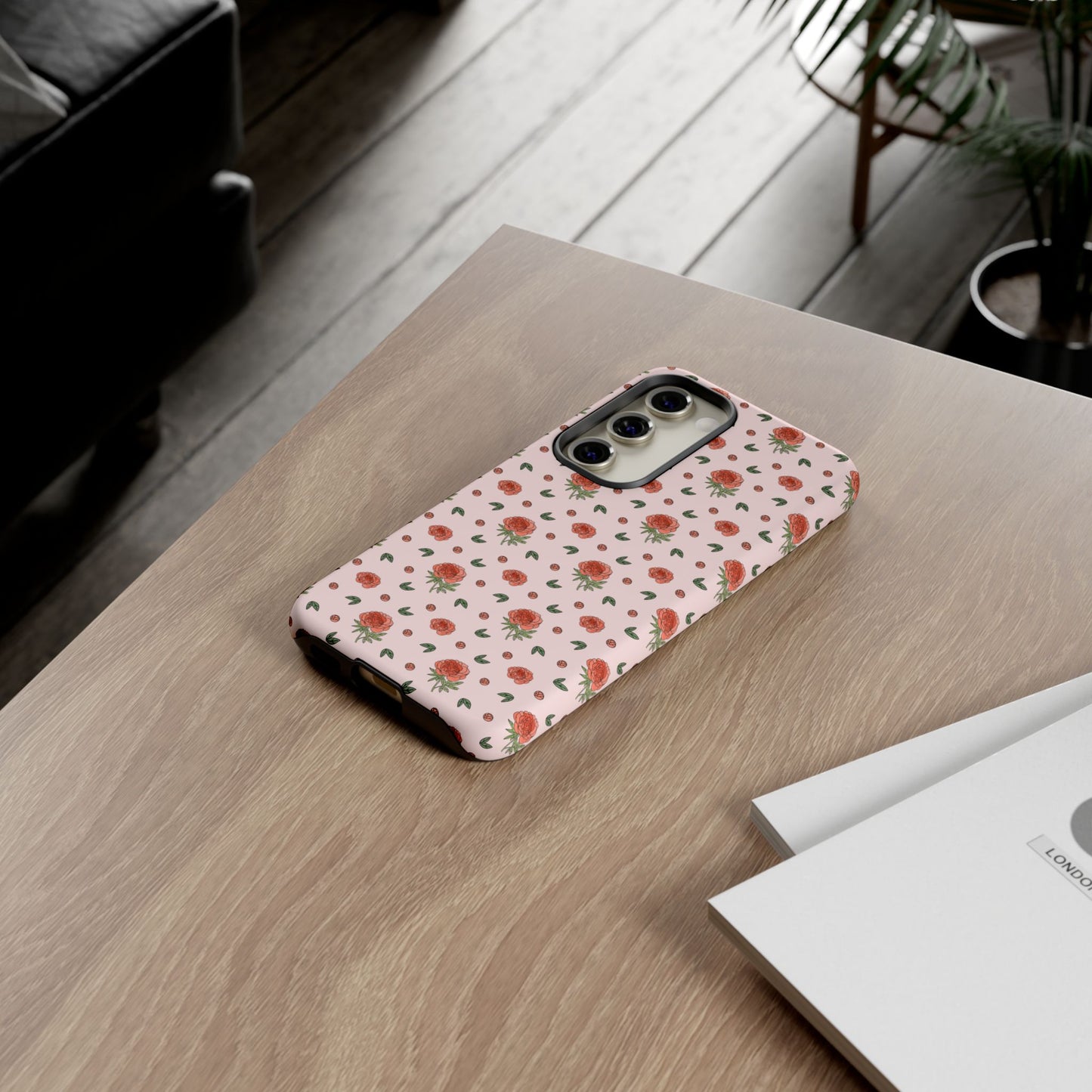 Peony Collage Phone Case