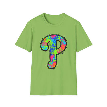 80s Funky 'P' Retro T-Shirt