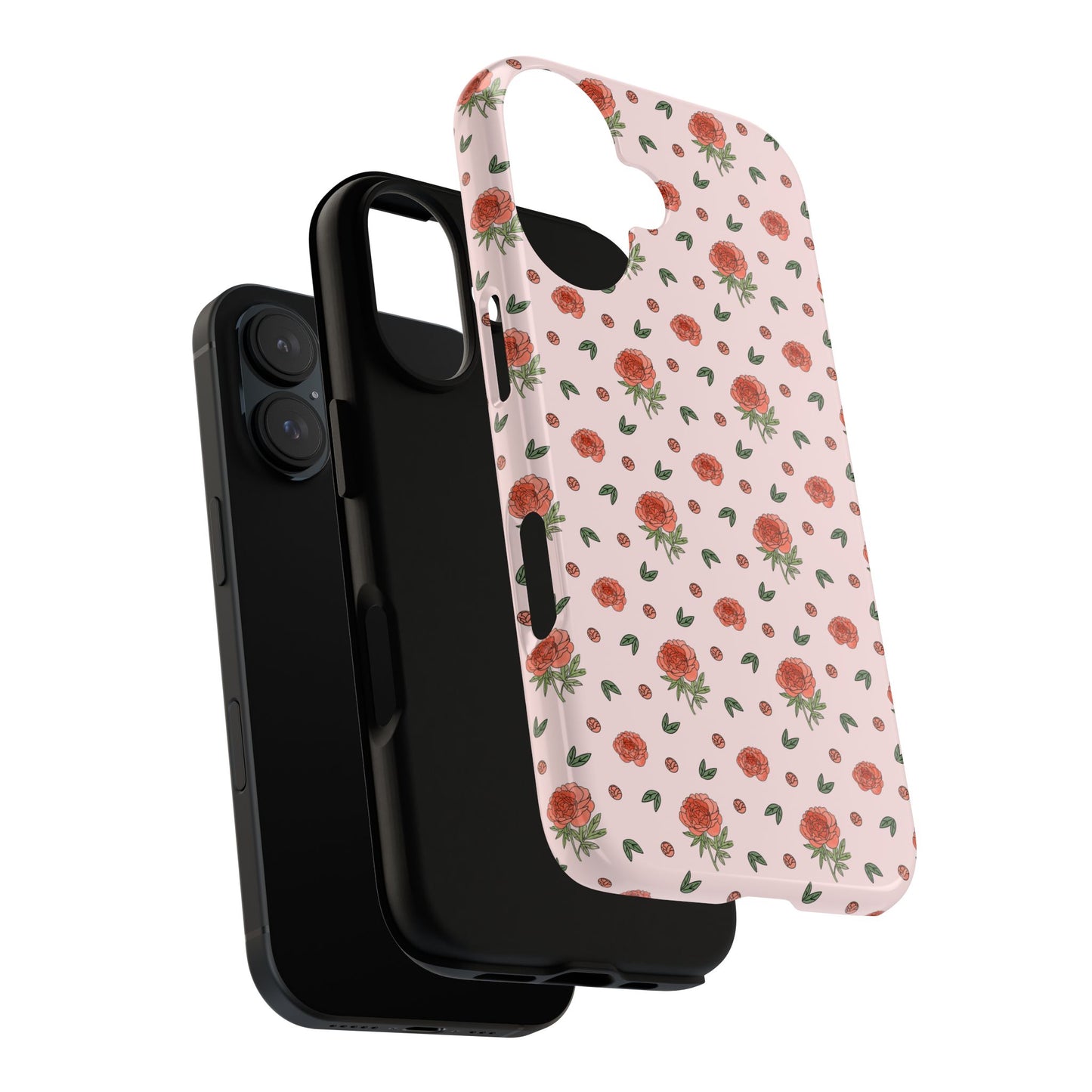 Peony Collage Phone Case