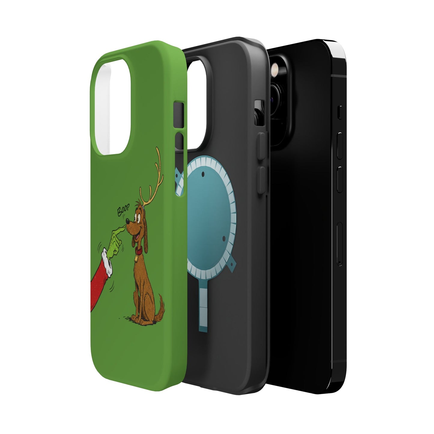 Grinch Boop Magnetic Impact-Resistant Cases