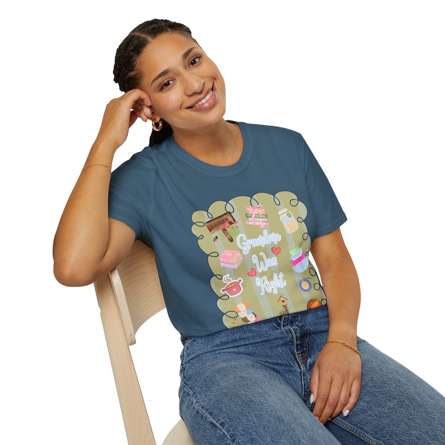 Grandma Was Right Doodle T-Shirt