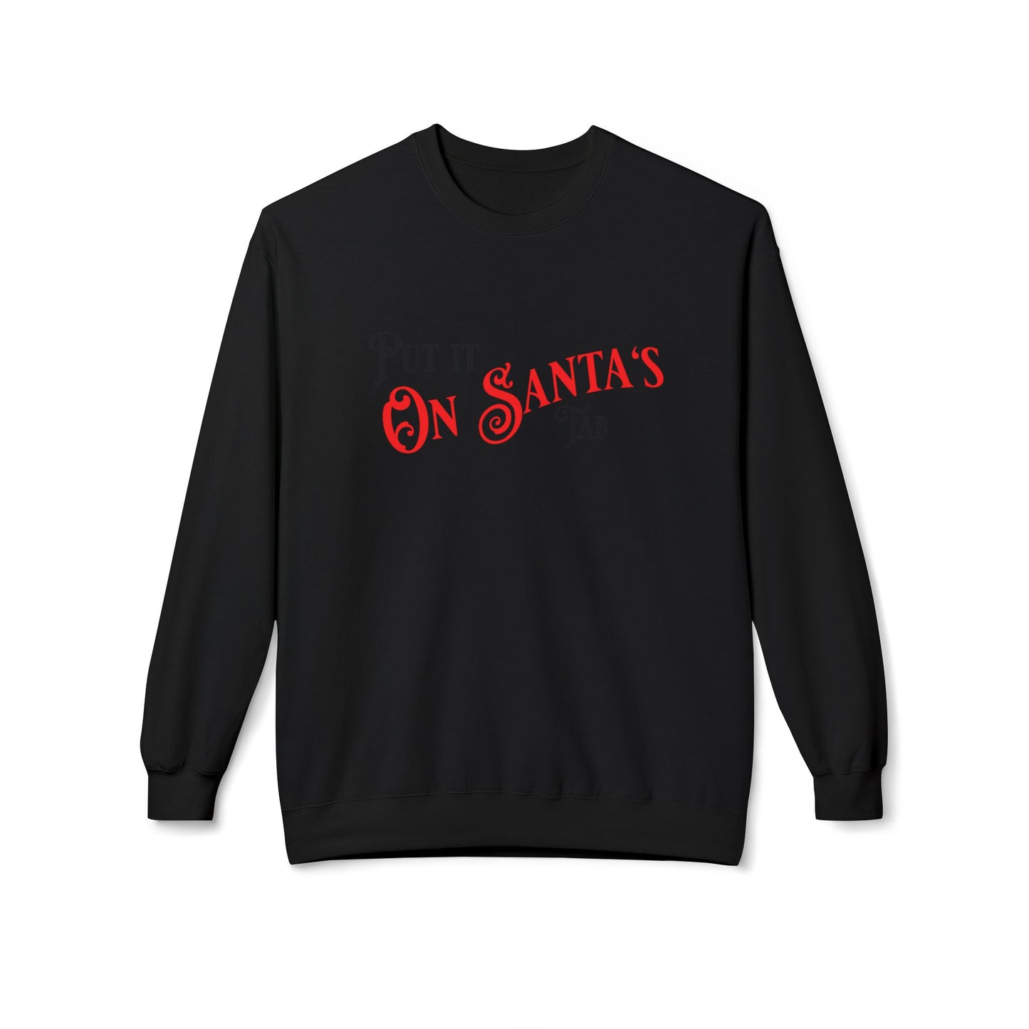 Unisex Santa's Beer Tab Midweight Crewneck Sweatshirt