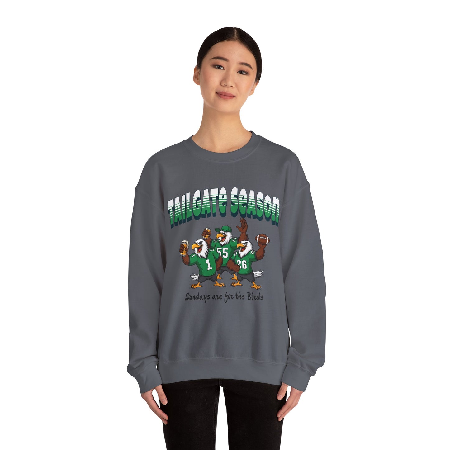 Birds Tailgate Unisex Heavy Blend™ Crewneck Sweatshirt