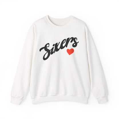 Sixers Heart Sweatshirt